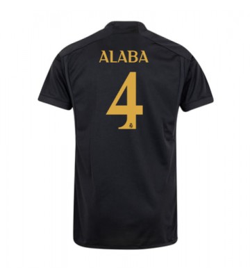 Real Madrid David Alaba #4 Replika Tredjetrøje 2023-24 Kortærmet